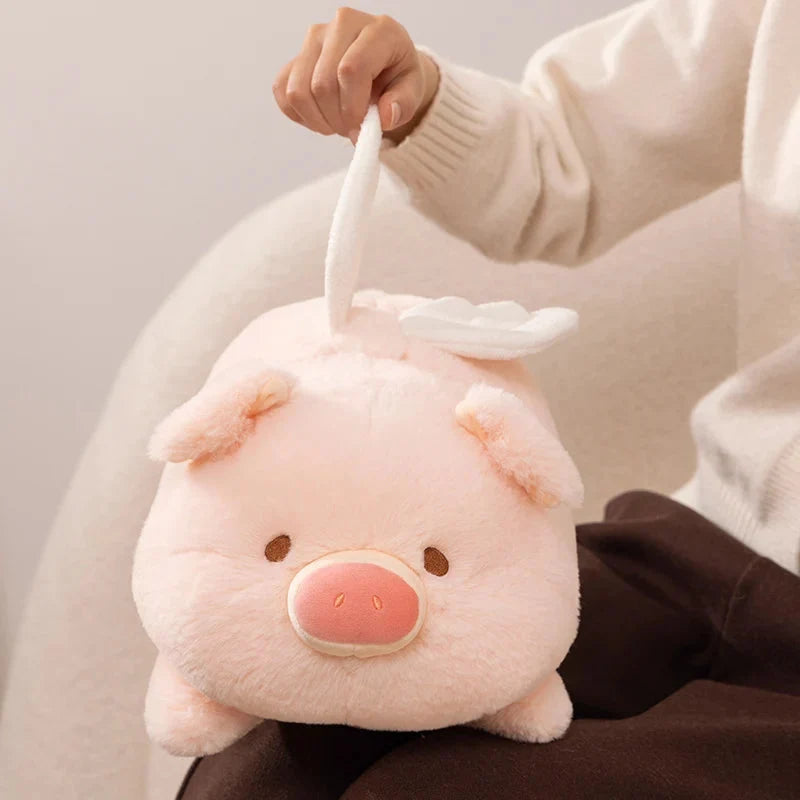 Kawaii Flying Angel Pig Plush — image 14