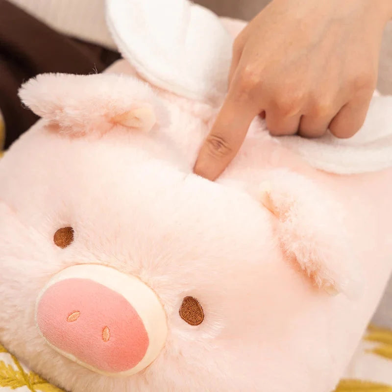 Kawaii Flying Angel Pig Plush — image 12