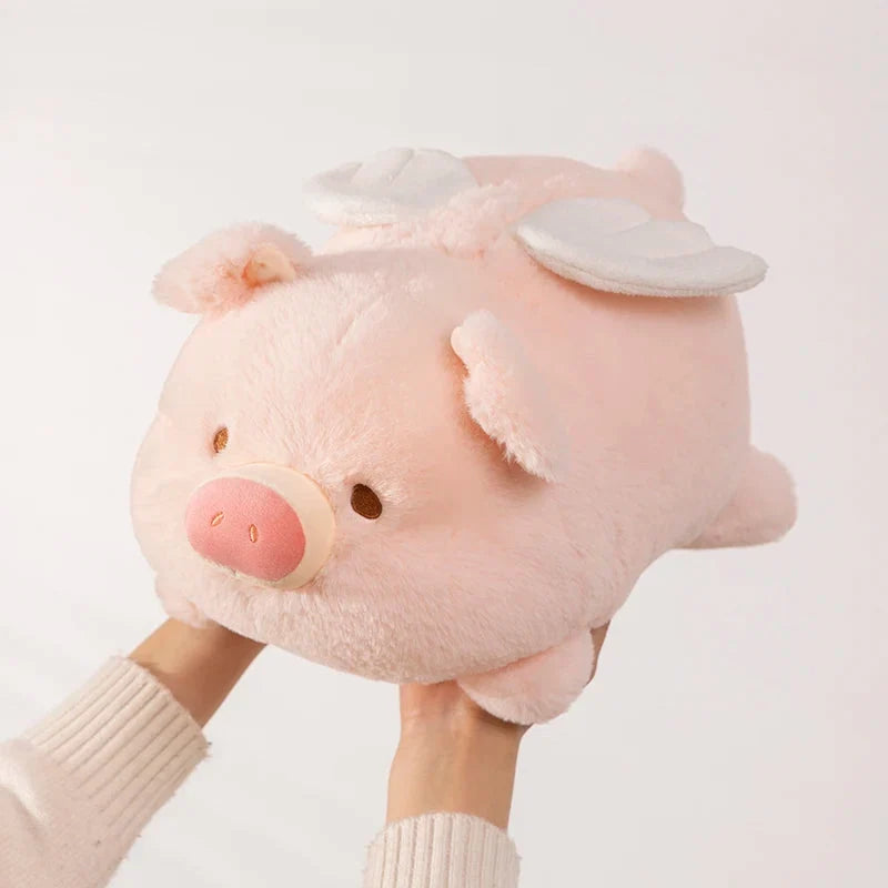 Kawaii Flying Angel Pig Plush — image 1