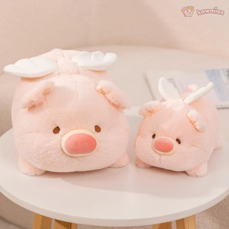 Kawaii Flying Angel Pig Plush — image 5