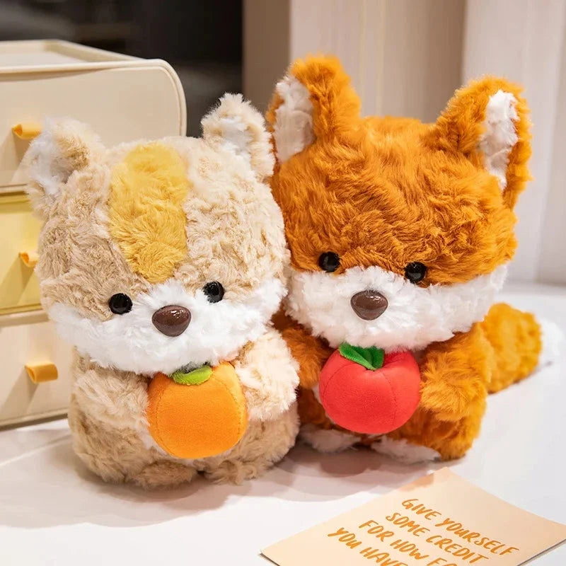 Kawaii Fox & Squirrel Chibi Plushies — image 1