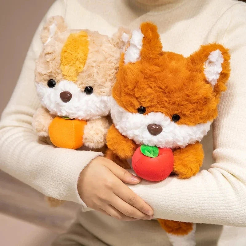 Kawaii Fox & Squirrel Chibi Plushies — image 2