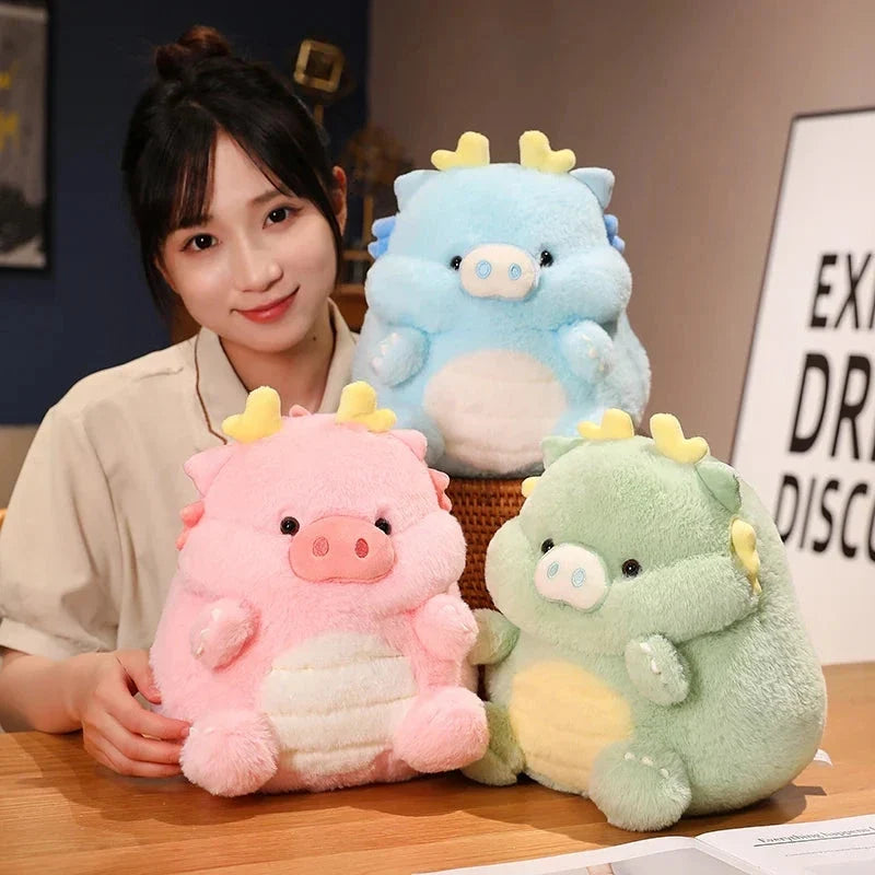 Kawaii Funny Pig Dragon Plush — image 2