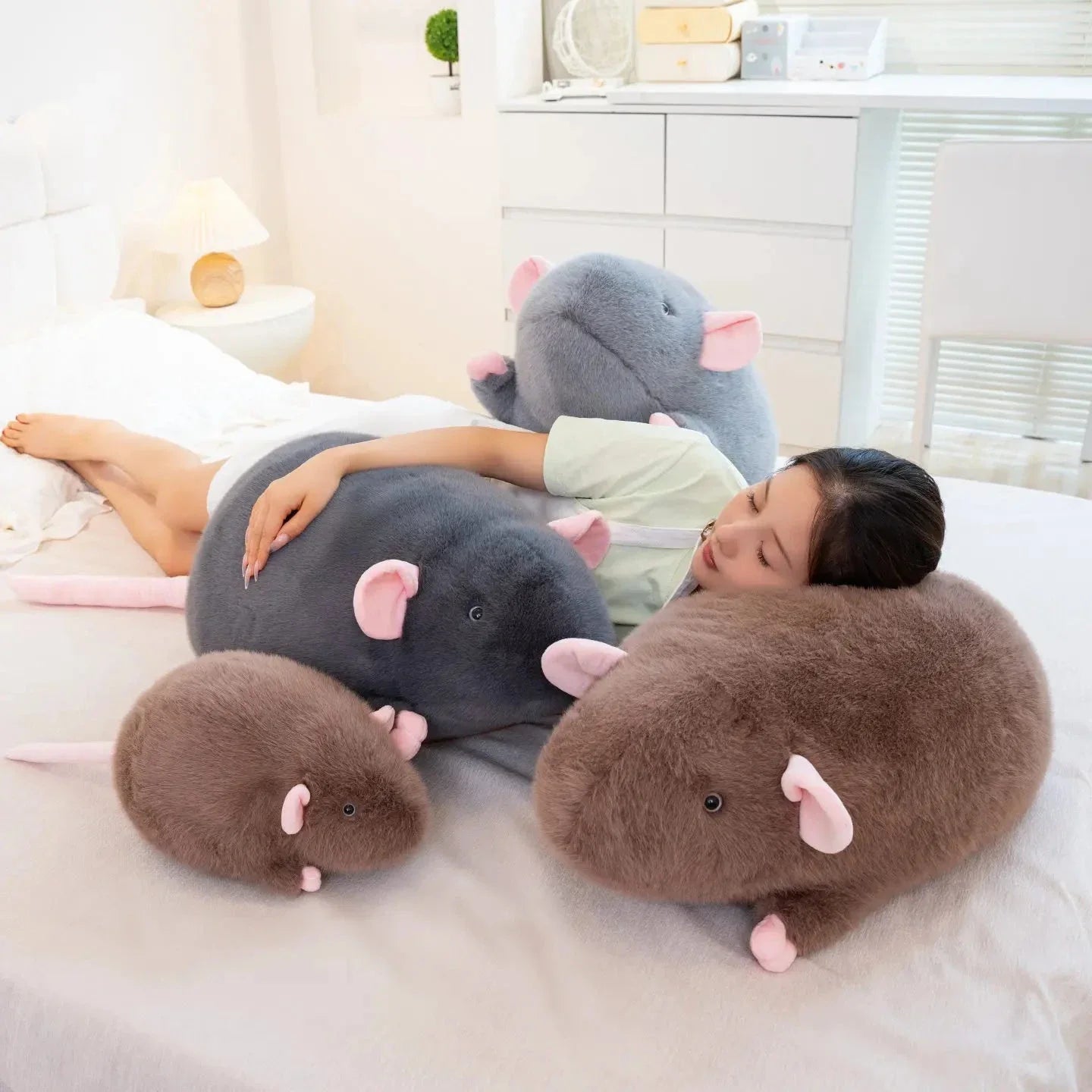 Kawaii Giant Mouse Rat Plushies — image 17