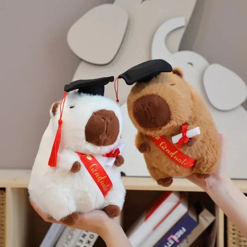 Kawaii Graduation Capybara Plushies — image 13