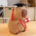 Kawaii Graduation Capybara Plushies — image 1