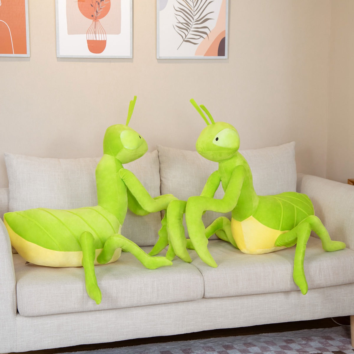 Kawaii Green Praying Mantis Plushie — image 12