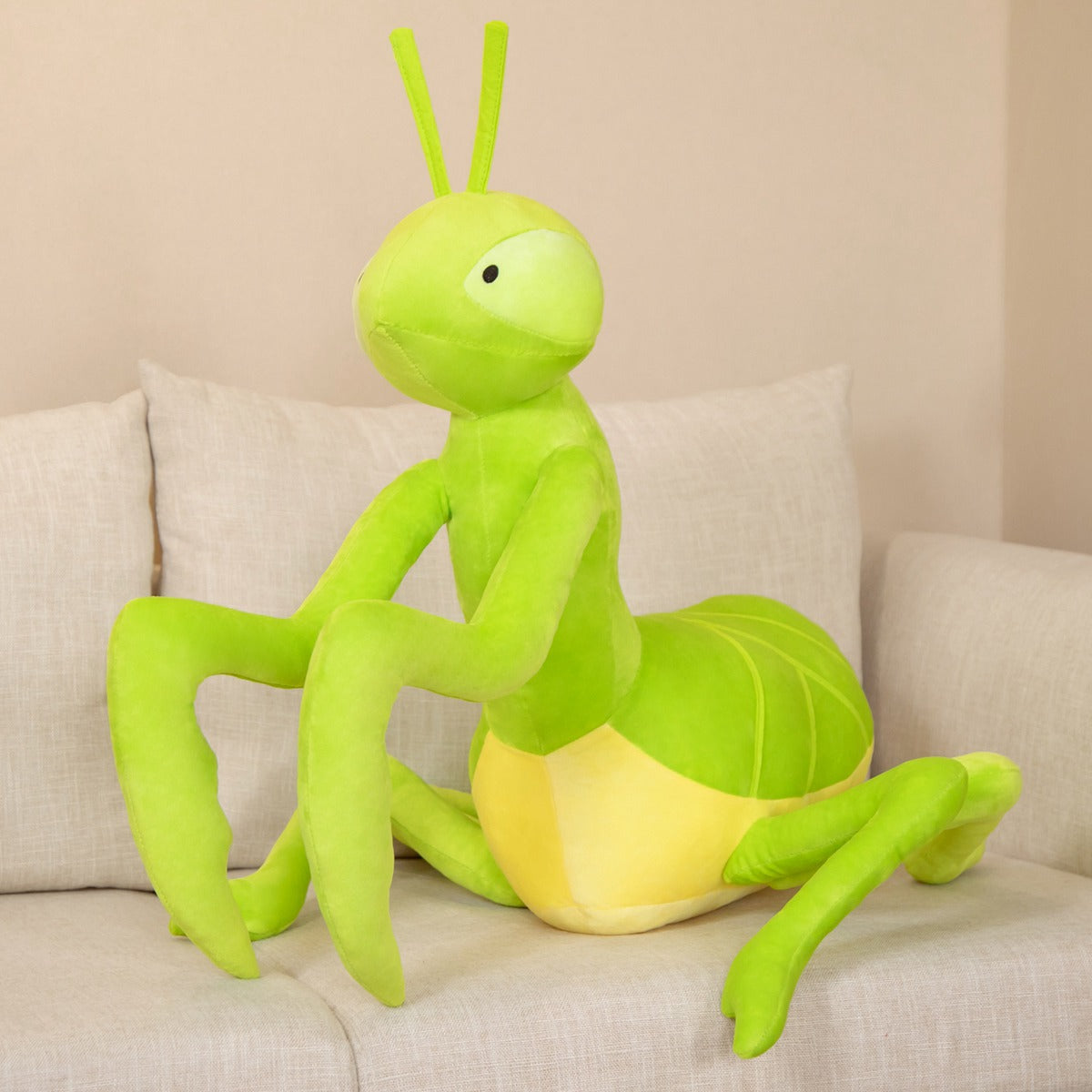 Kawaii Green Praying Mantis Plushie — image 9