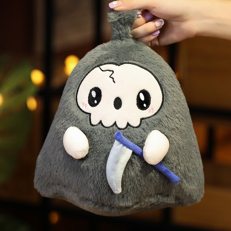 Kawaii Grim Reaper & Ghost Halloween Plushies — image 15