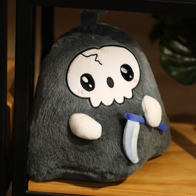 Kawaii Grim Reaper & Ghost Halloween Plushies — image 12