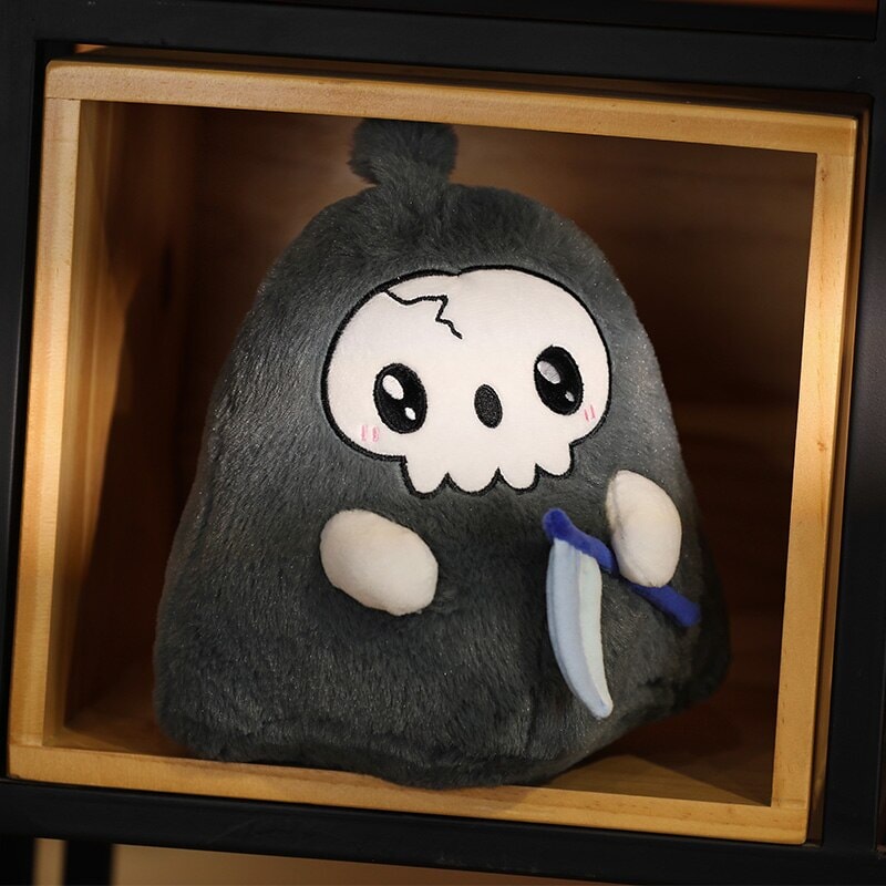 Kawaii Grim Reaper & Ghost Halloween Plushies — image 13