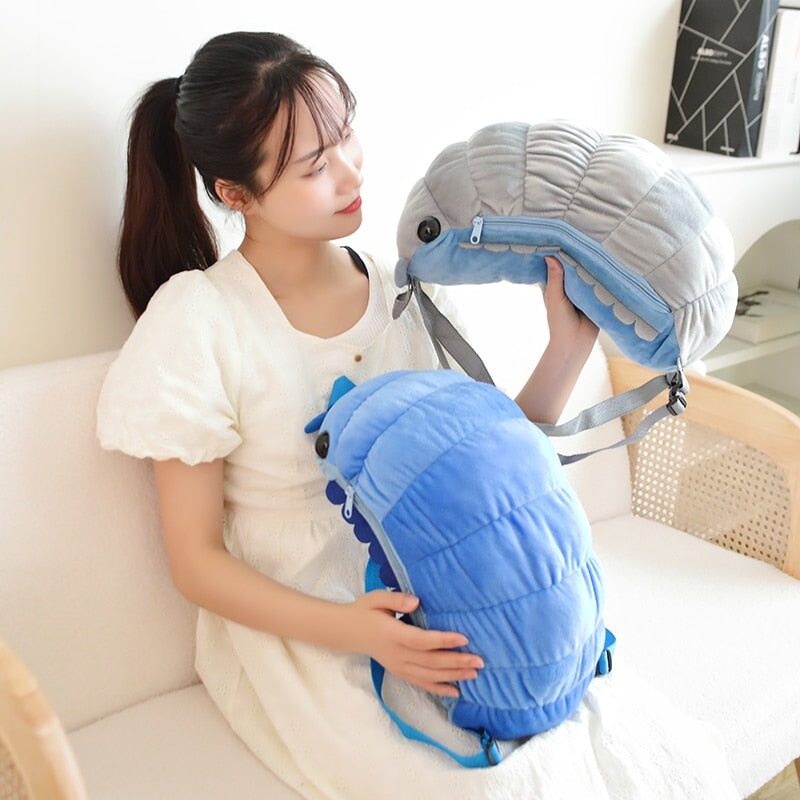 Kawaii Isopod Plush Backpack — image 16