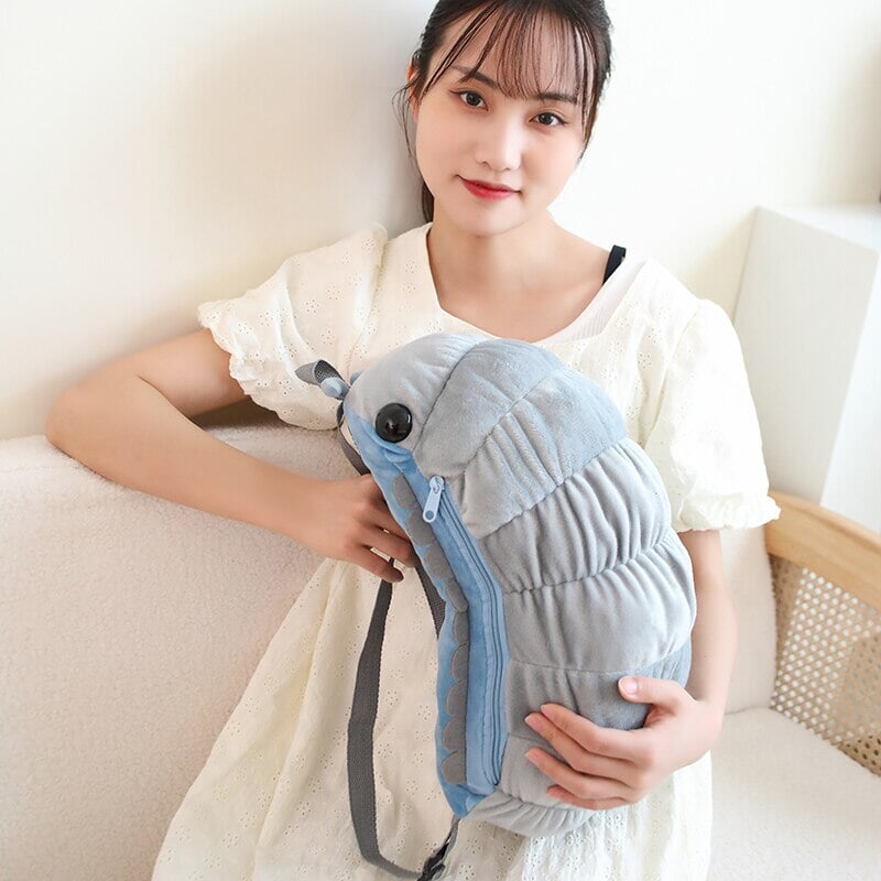 Kawaii Isopod Plush Backpack — image 21