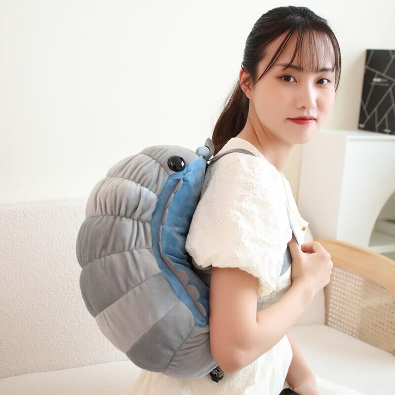 Kawaii Isopod Plush Backpack — image 2