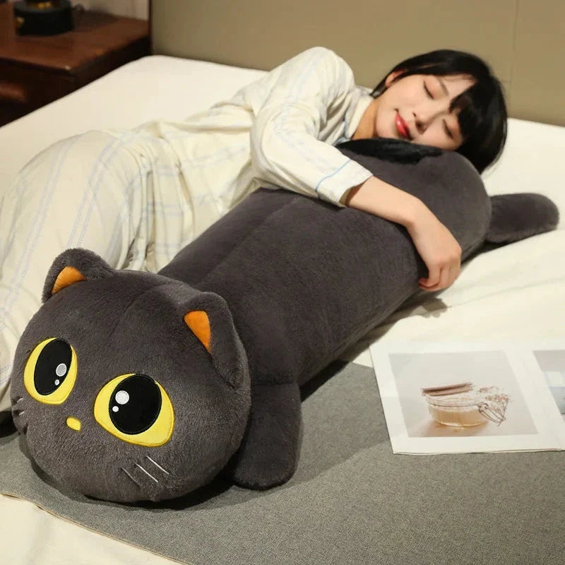 Kawaii Long Snuggly Cat Plush Family — image 4