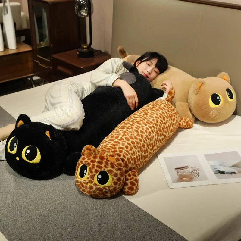 Kawaii Long Snuggly Cat Plush Family — image 11