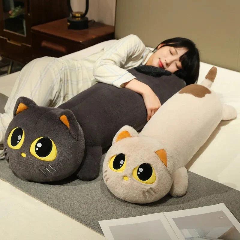 Kawaii Long Snuggly Cat Plush Family — image 5