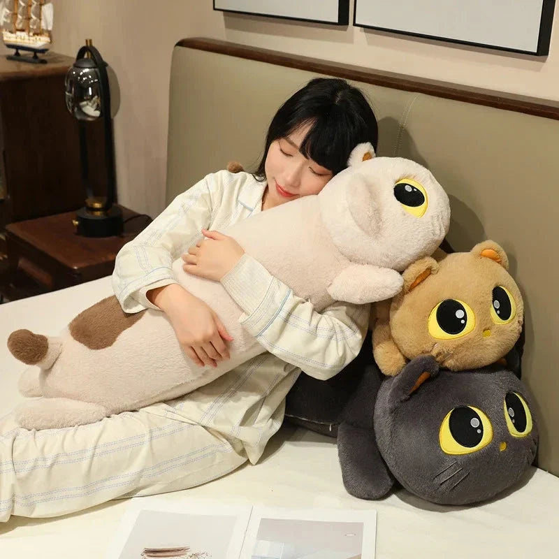 Kawaii Long Snuggly Cat Plush Family — image 9