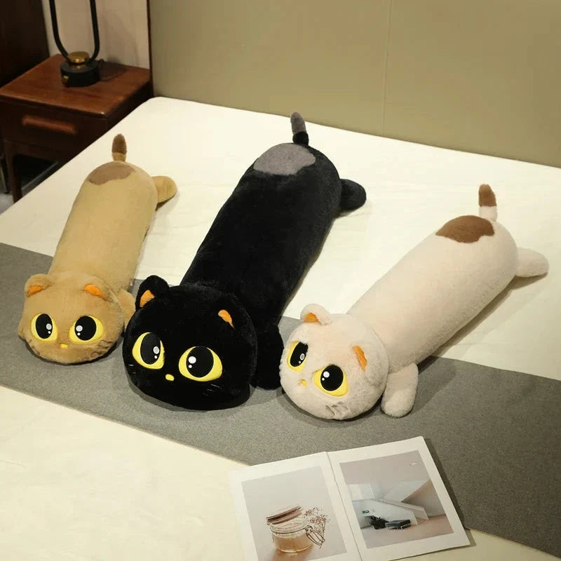 Kawaii Long Snuggly Cat Plush Family — image 6