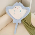 Kawaii Pastel Fluffy Stingray Plushies — image 8