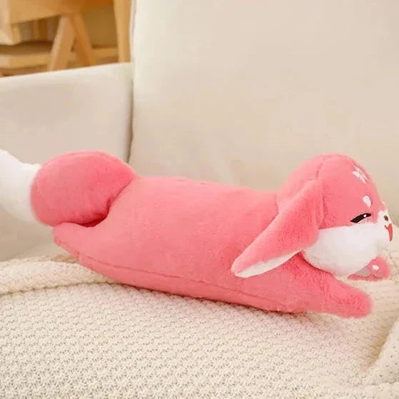 Kawaii Pink Fox Sakura Plushie — image 9