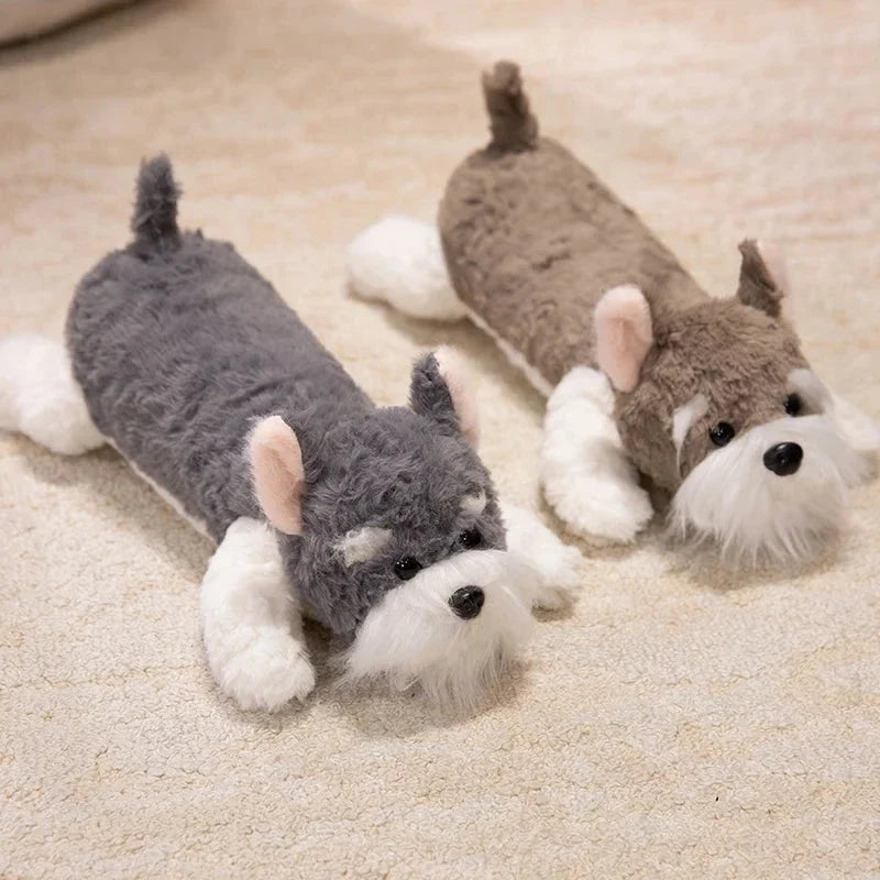 Kawaii Schnauzer Dog Plushies — image 3