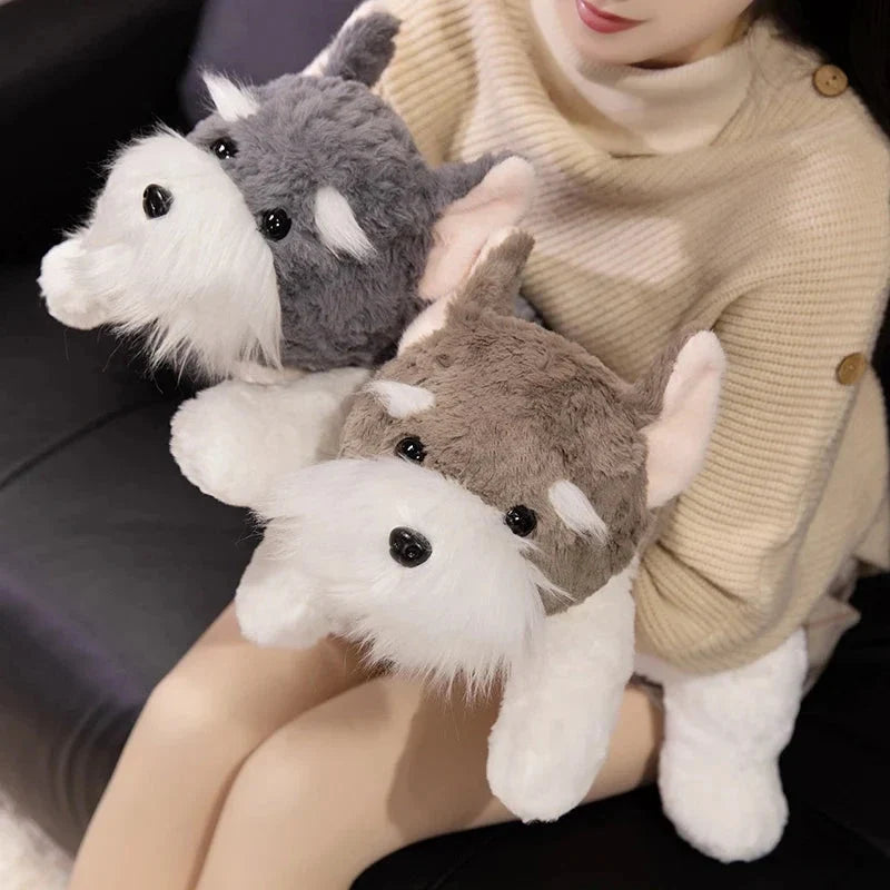 Kawaii Schnauzer Dog Plushies — image 8