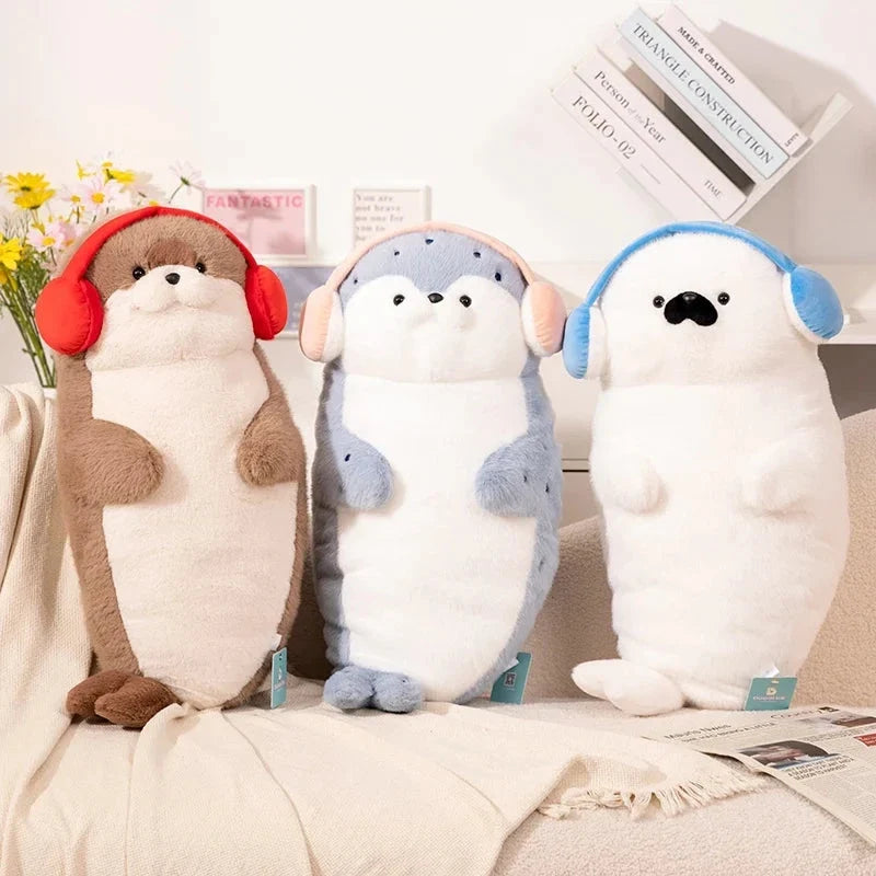 Kawaii Seal Plushie Family — image 17