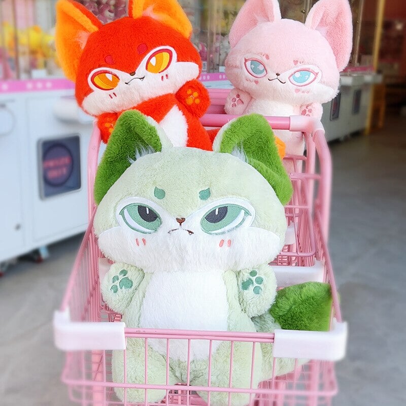 Kawaii Sleek Fox Plushie — image 11