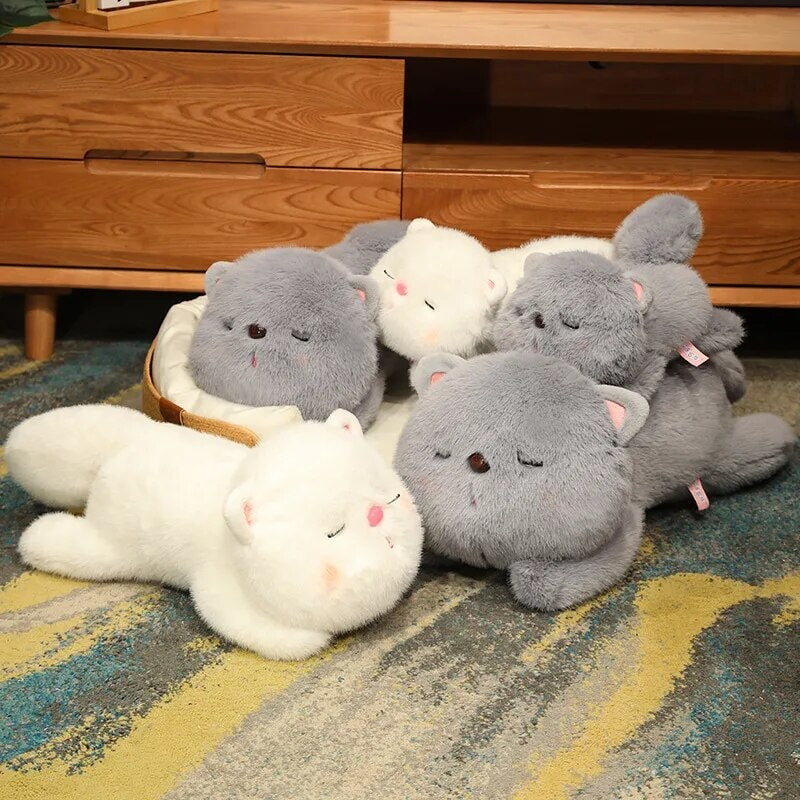 Kawaii Soft Sleeping Cat — image 2