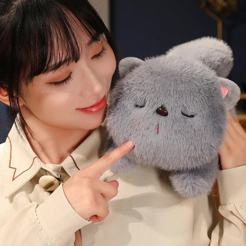 Kawaii Soft Sleeping Cat — image 7