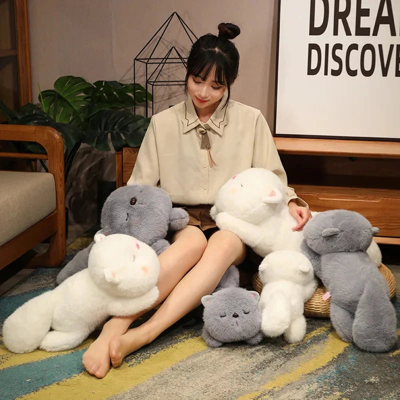 Kawaii Soft Sleeping Cat — image 4