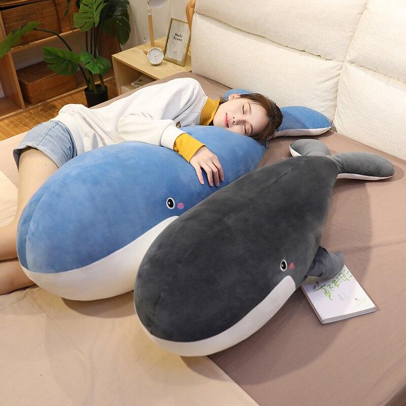 Blue Giant Kawaii Whale Plushie — image 3