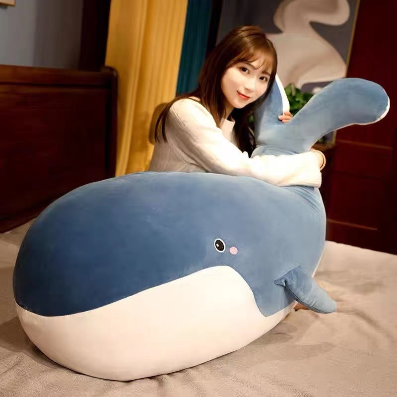 Blue Giant Kawaii Whale Plushie — image 9