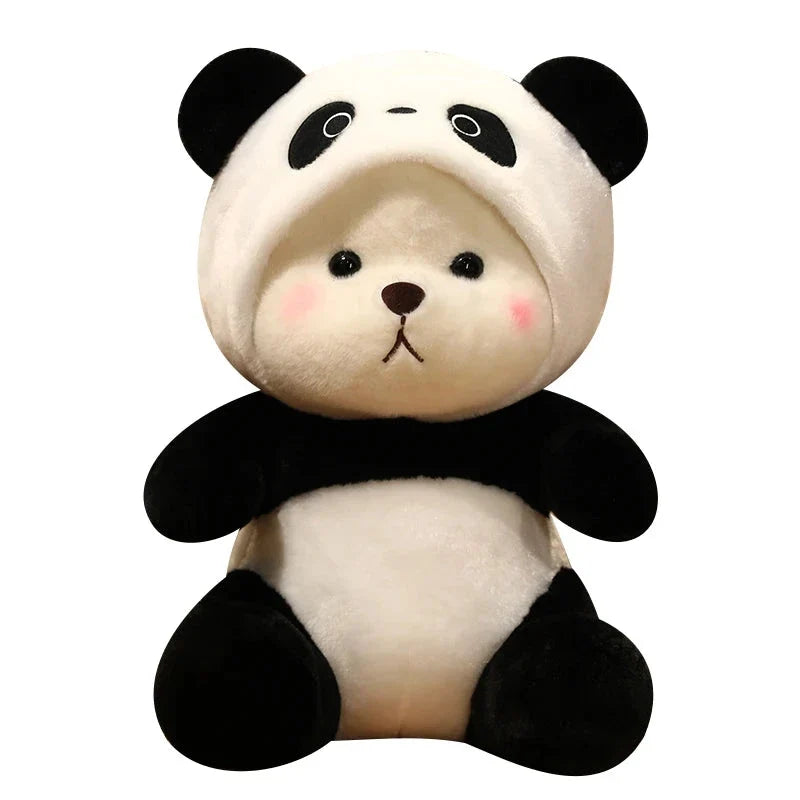 Kawaii White Bear Panda Outfit Plushie — image 16