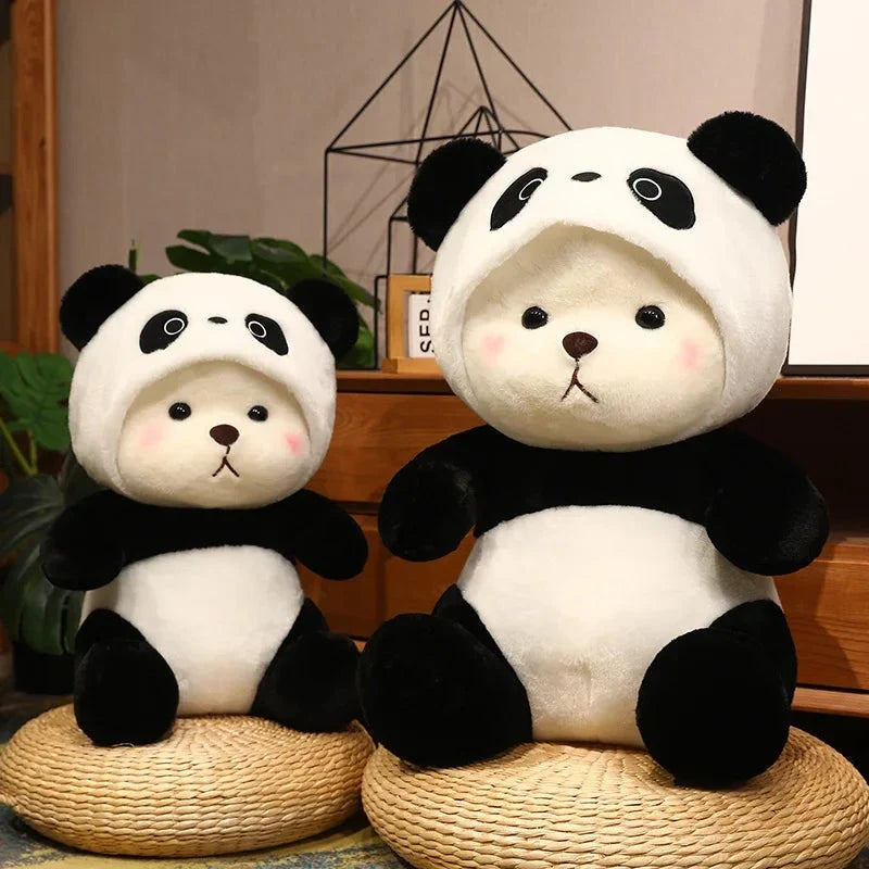 Kawaii White Bear Panda Outfit Plushie — image 7
