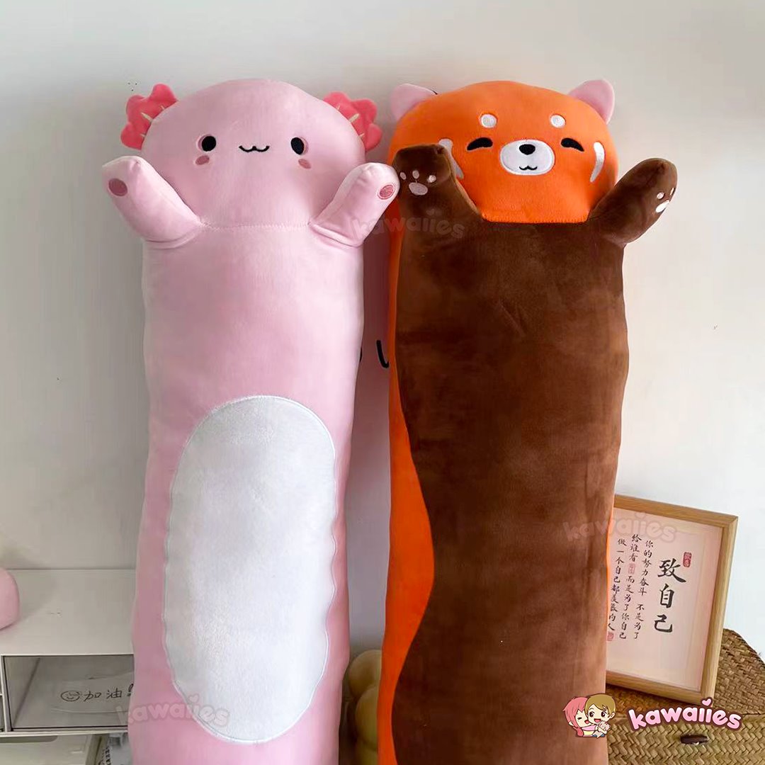 Kawaiies® Long Snuggly Chai Red Panda Axolotl Capybara Plushies — image 2