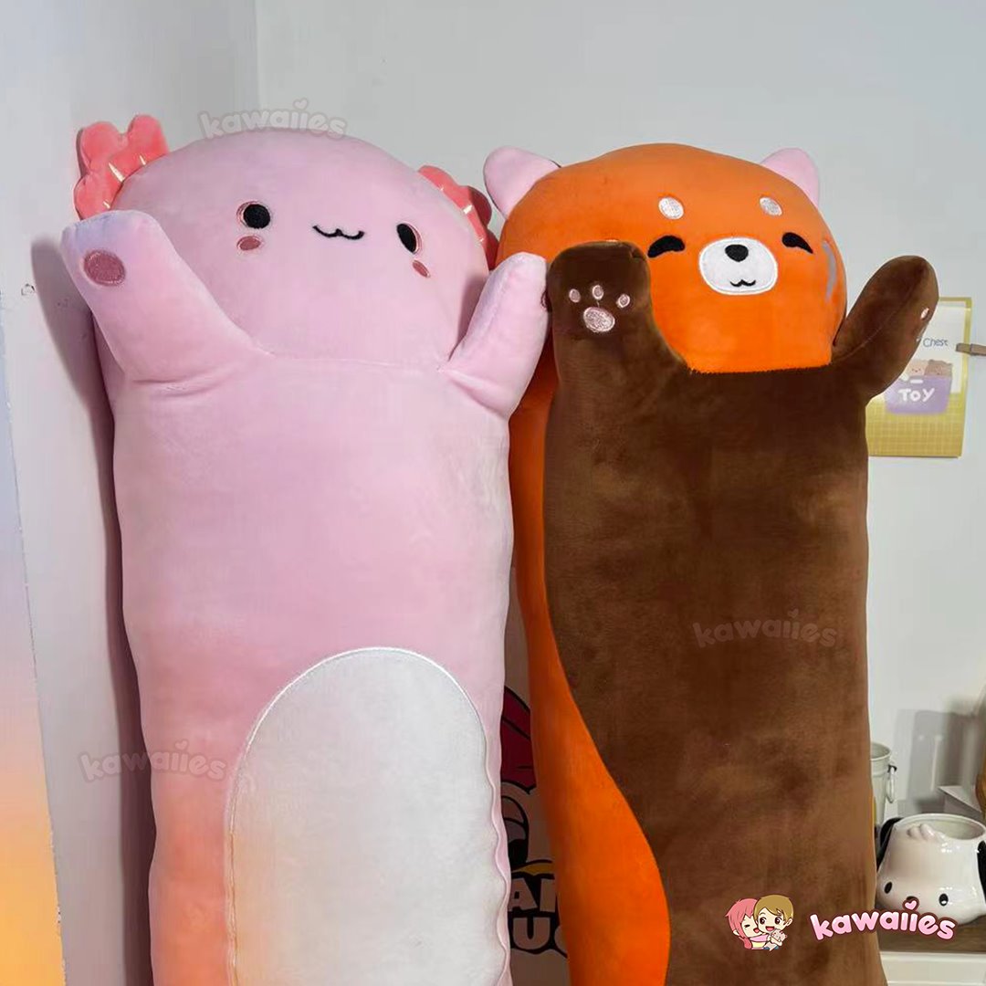 Kawaiies® Long Snuggly Chai Red Panda Axolotl Capybara Plushies — image 10