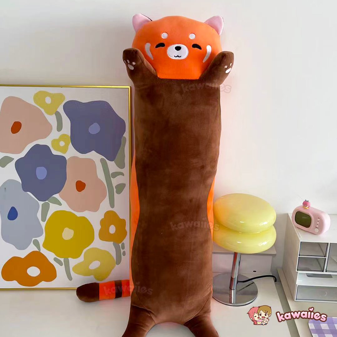 Kawaiies® Long Snuggly Chai Red Panda Axolotl Capybara Plushies — image 5