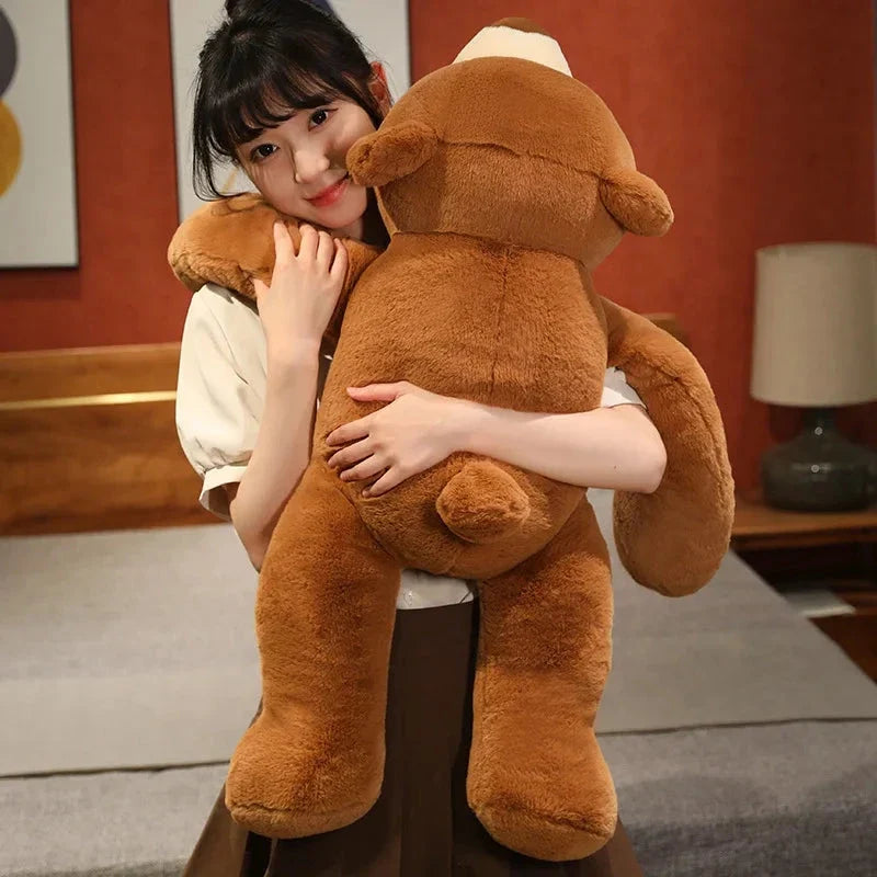 Kumo the Fluffy Brown Bear Plushie — image 16