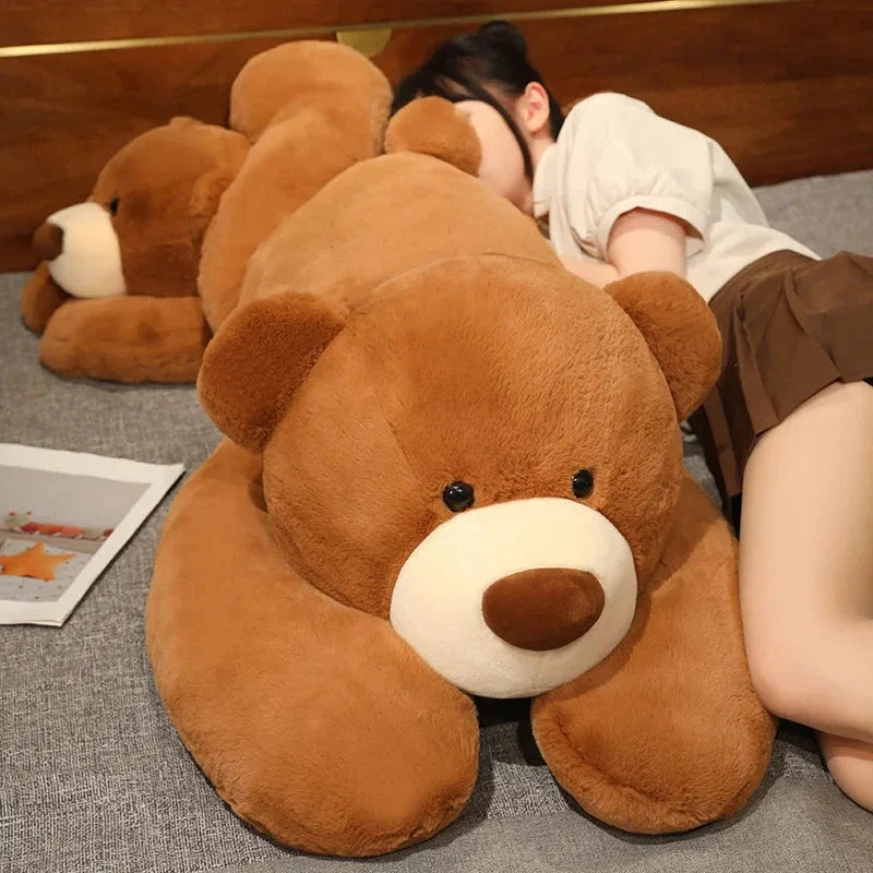 Kumo the Fluffy Brown Bear Plushie — image 11