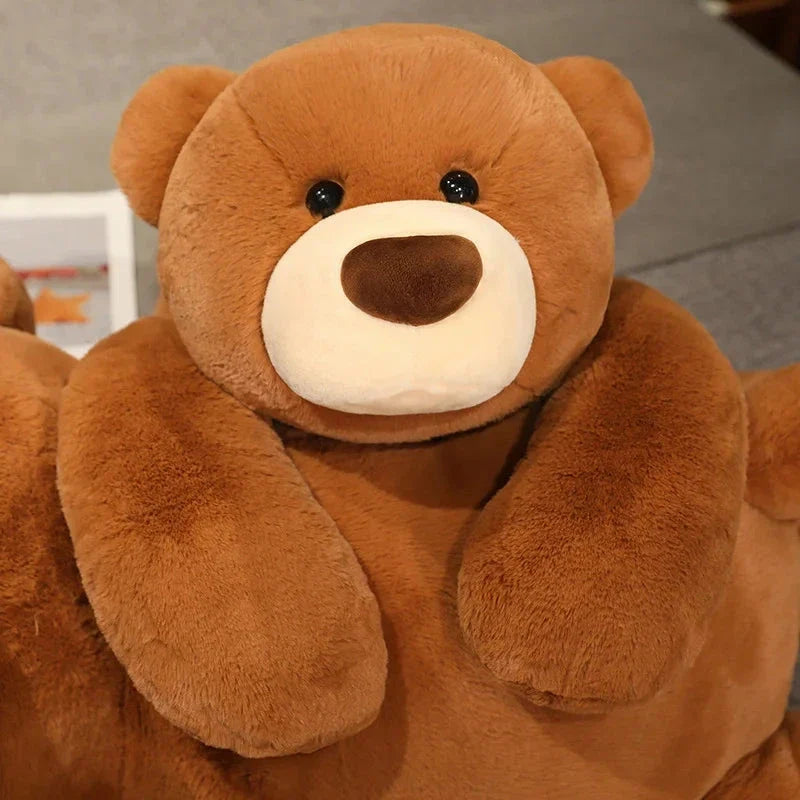 Kumo the Fluffy Brown Bear Plushie — image 18