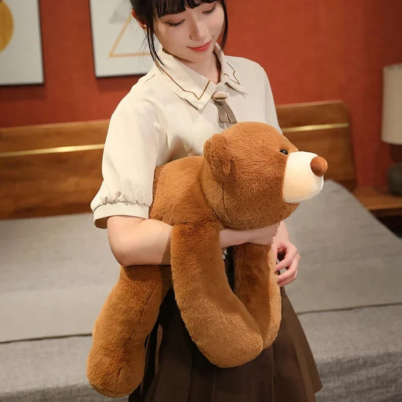 Kumo the Fluffy Brown Bear Plushie — image 15