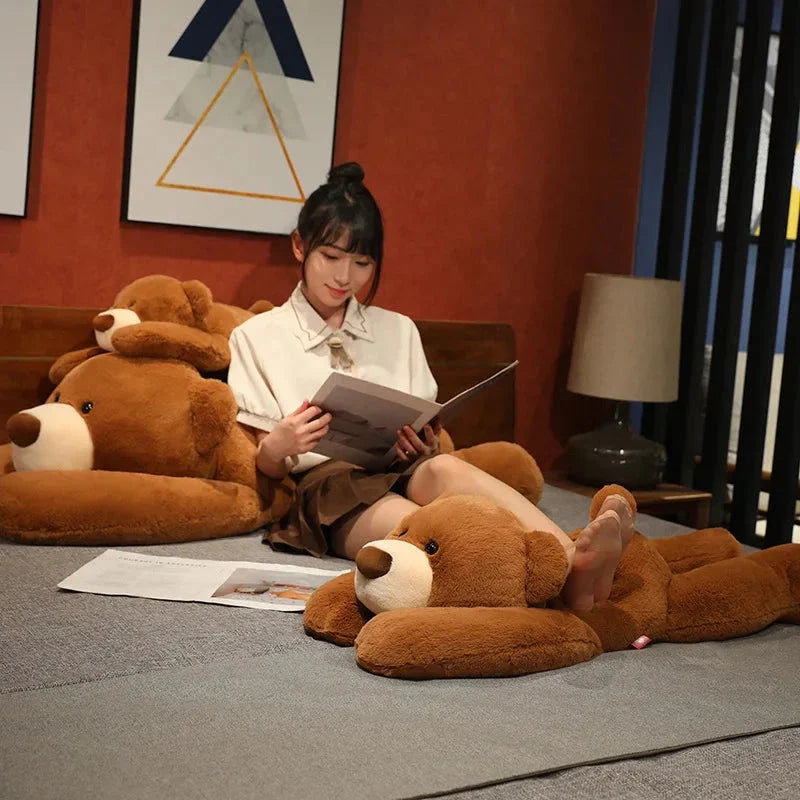 Kumo the Fluffy Brown Bear Plushie — image 12