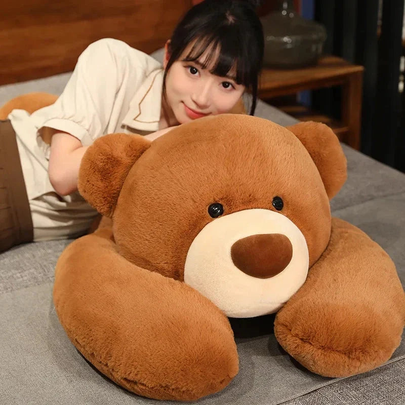Kumo the Fluffy Brown Bear Plushie — image 14