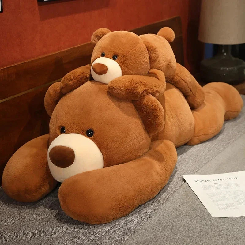 Kumo the Fluffy Brown Bear Plushie — image 1