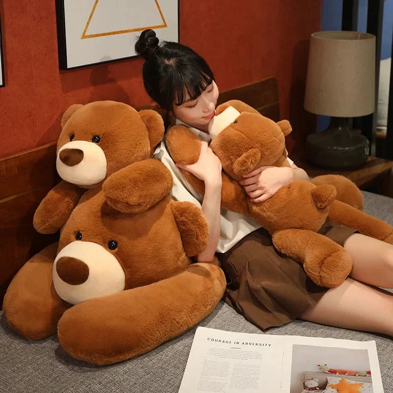 Kumo the Fluffy Brown Bear Plushie — image 13