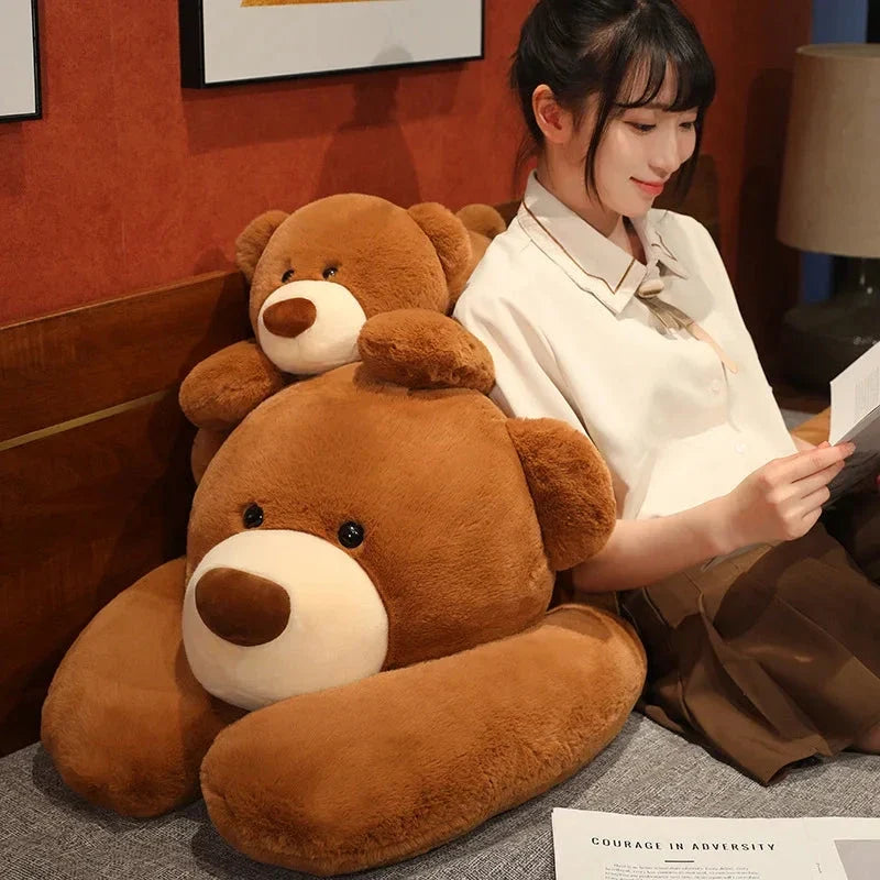 Kumo the Fluffy Brown Bear Plushie — image 9