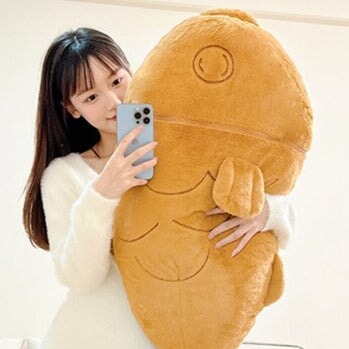 Large Kawaii Taiyaki Bone Carrot Animal Plushie Collection — image 6