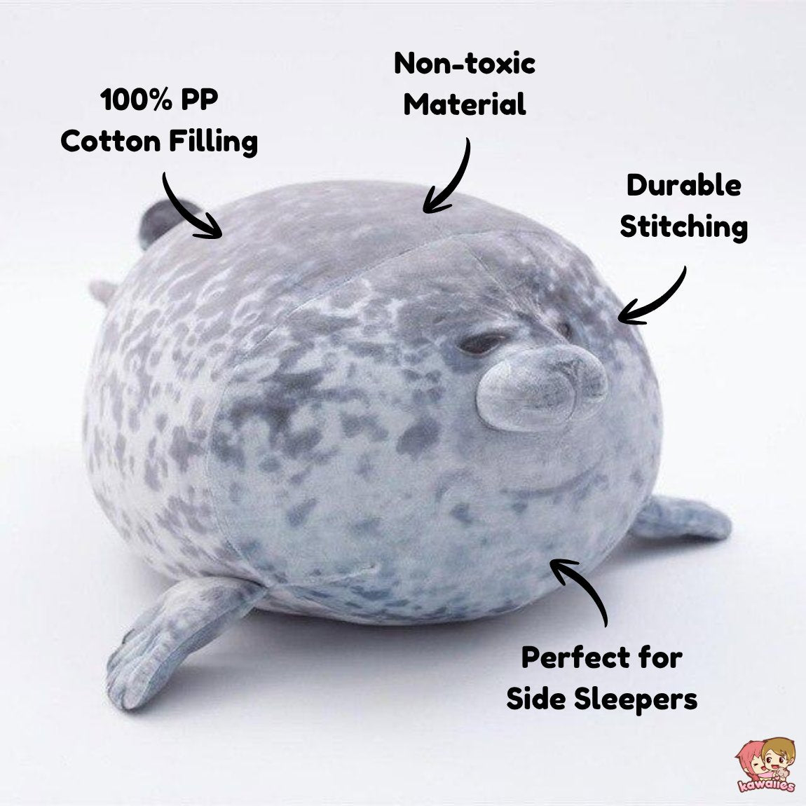 Lazy Chubby Seal — image 3